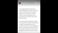 Kim Turnbull's Instagram Story (Image via Instagram/@kim_turnbull)